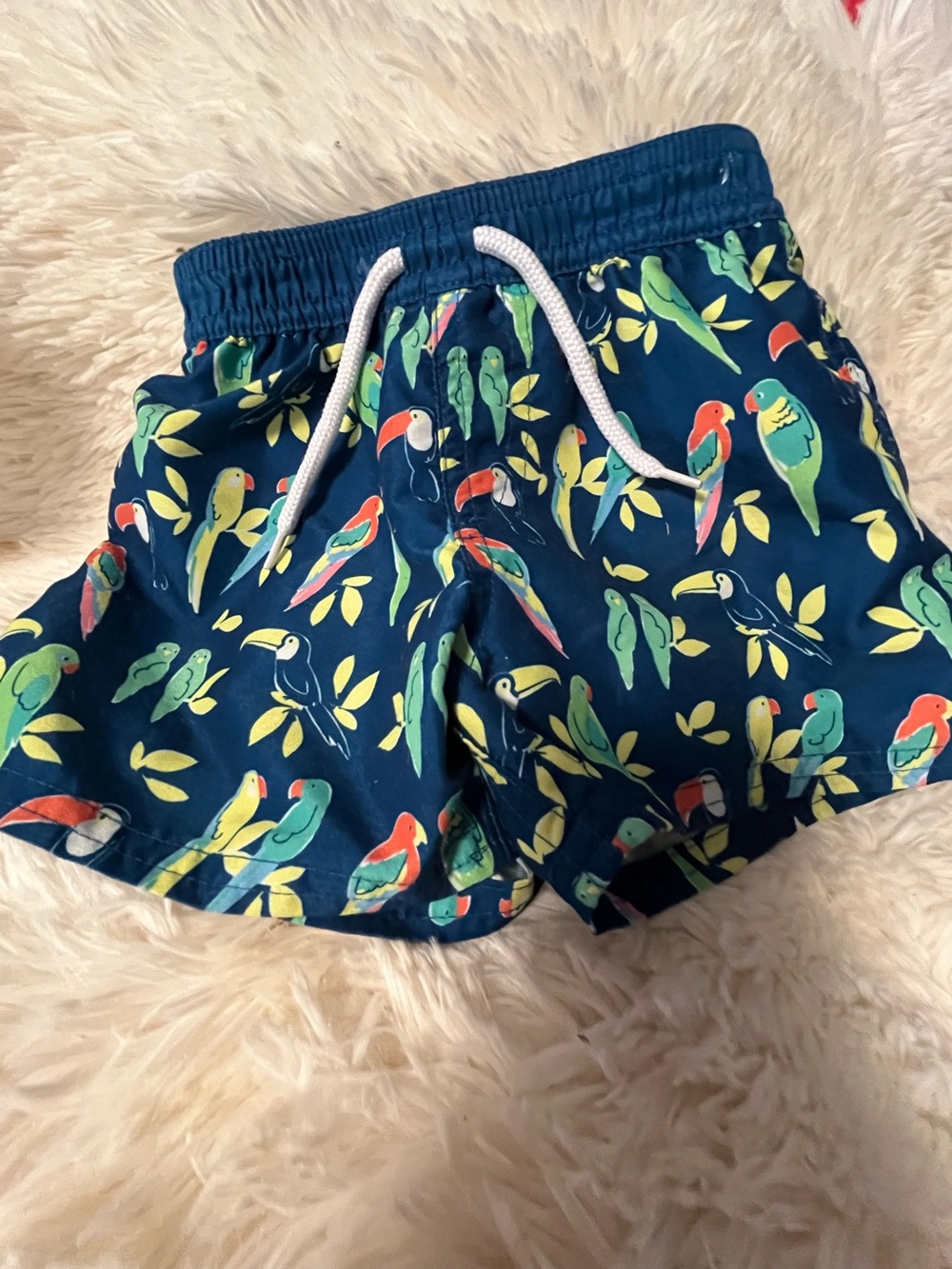 Tropical birds swim shorts-18 months-Floatimini